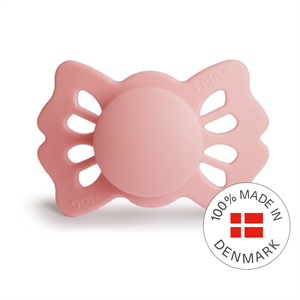 FRIGG Lucky - Symmetrical Silicone Pacifier - Pretty in Peach - Size 1